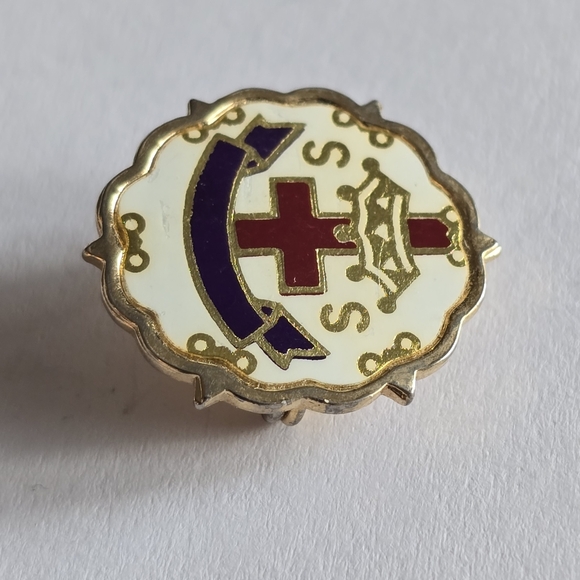 Vintage Sunday School lapel pin brooch religious SS Little system - Picture 5 of 5